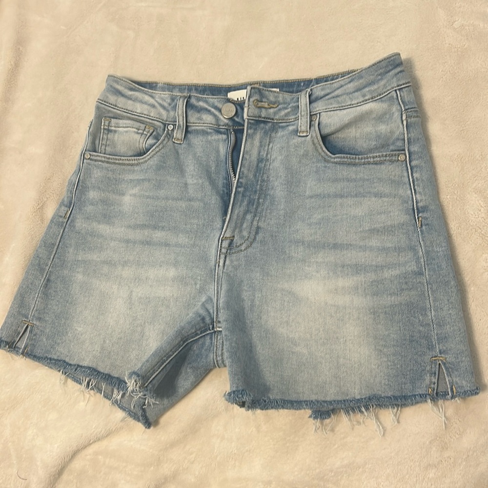 Risen Jeans High Rise Denim Cutoff Shorts Size Medium
